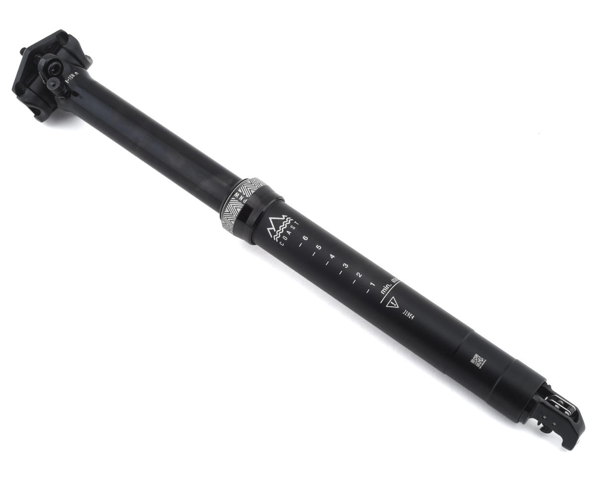 PNW Components Coast Suspension Dropper Seatpost (Black) (30.9mm) (400mm) (Internal Routing) (120mm) (Remote Not Included)