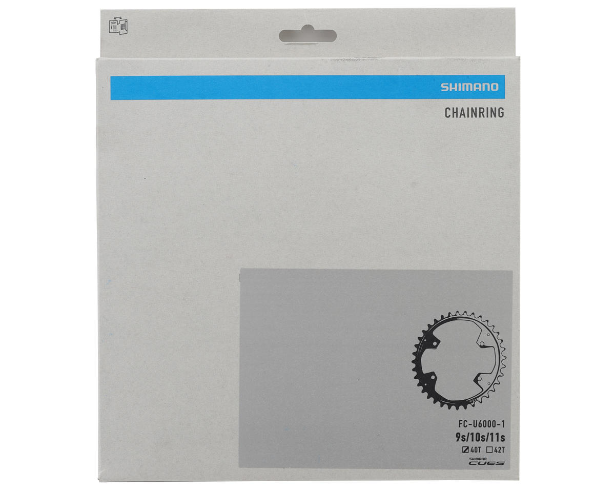 Shimano Cues FC-U6000-1 Chainring (Black) (Single) (40T)