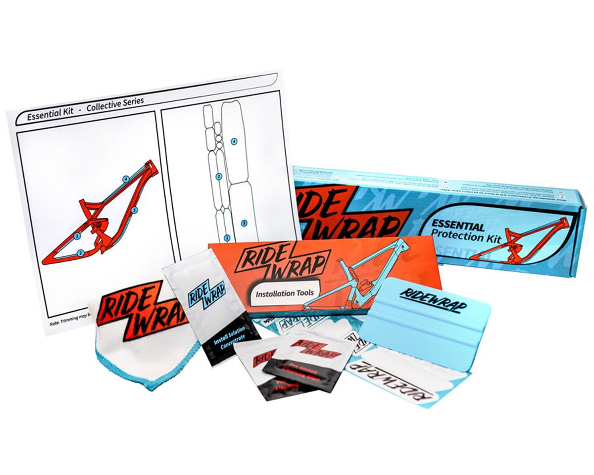 RideWrap Essential Frame Protection Kits (Mountain, Road, & Gravel) (MTB Frame) (Gloss)