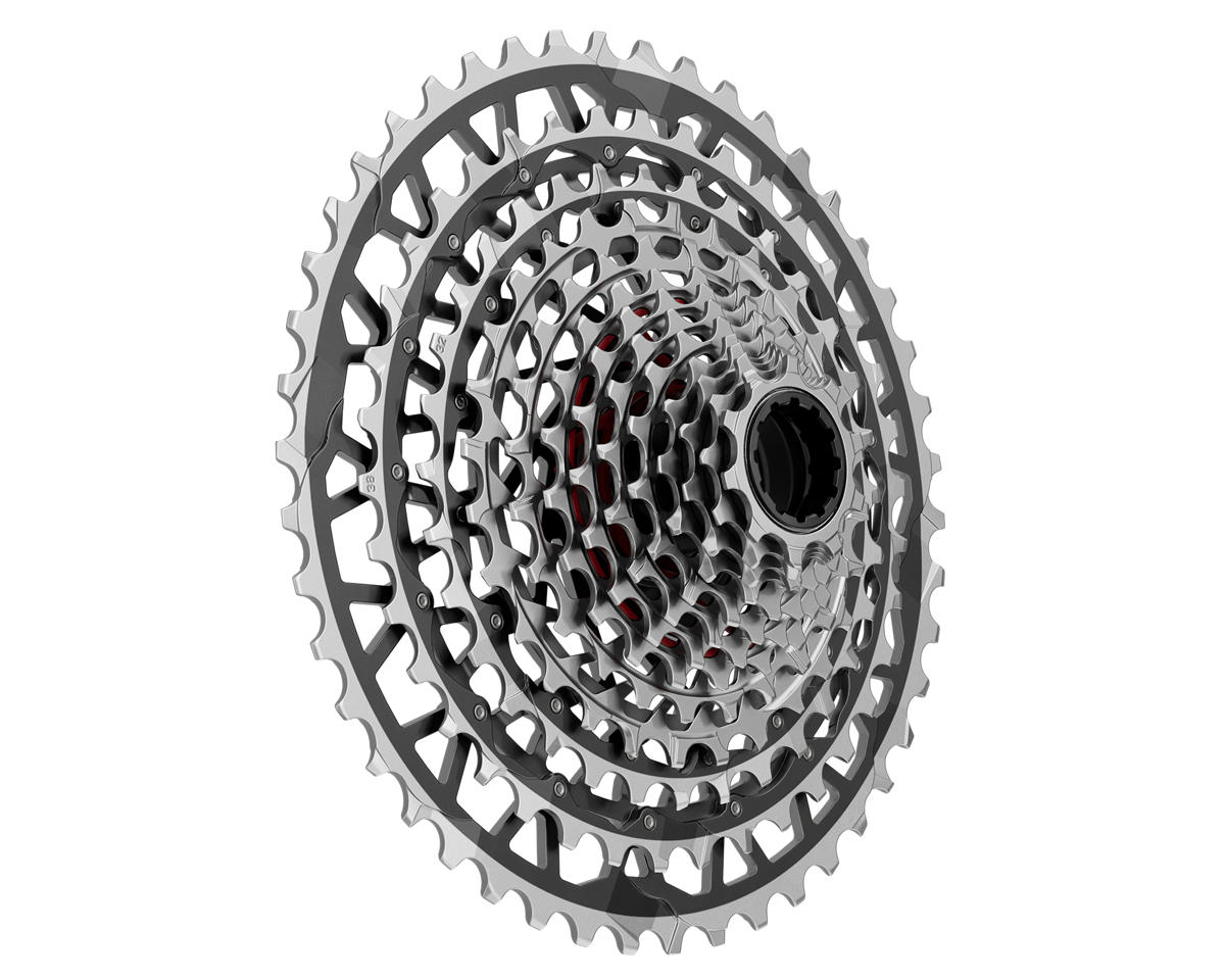 SRAM RED XPLR XG-1391 Cassette (Silver/Black) (13 Speed) (XDR) (10-46T) (E1)