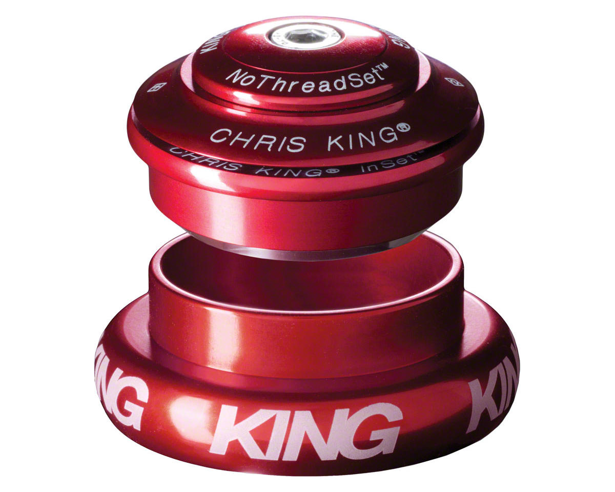 Chris King InSet 7 Headset (Red) (1-1/8″ to 1-1/2″) (ZS44/28.6) (EC44/40)