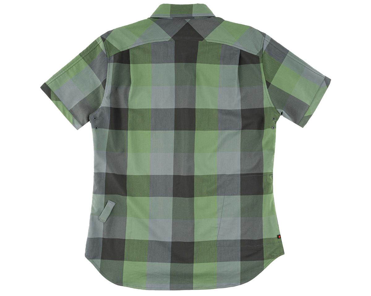 Sombrio Men’s Wrench Riding Shirt (Clover Green Plaid) (S)