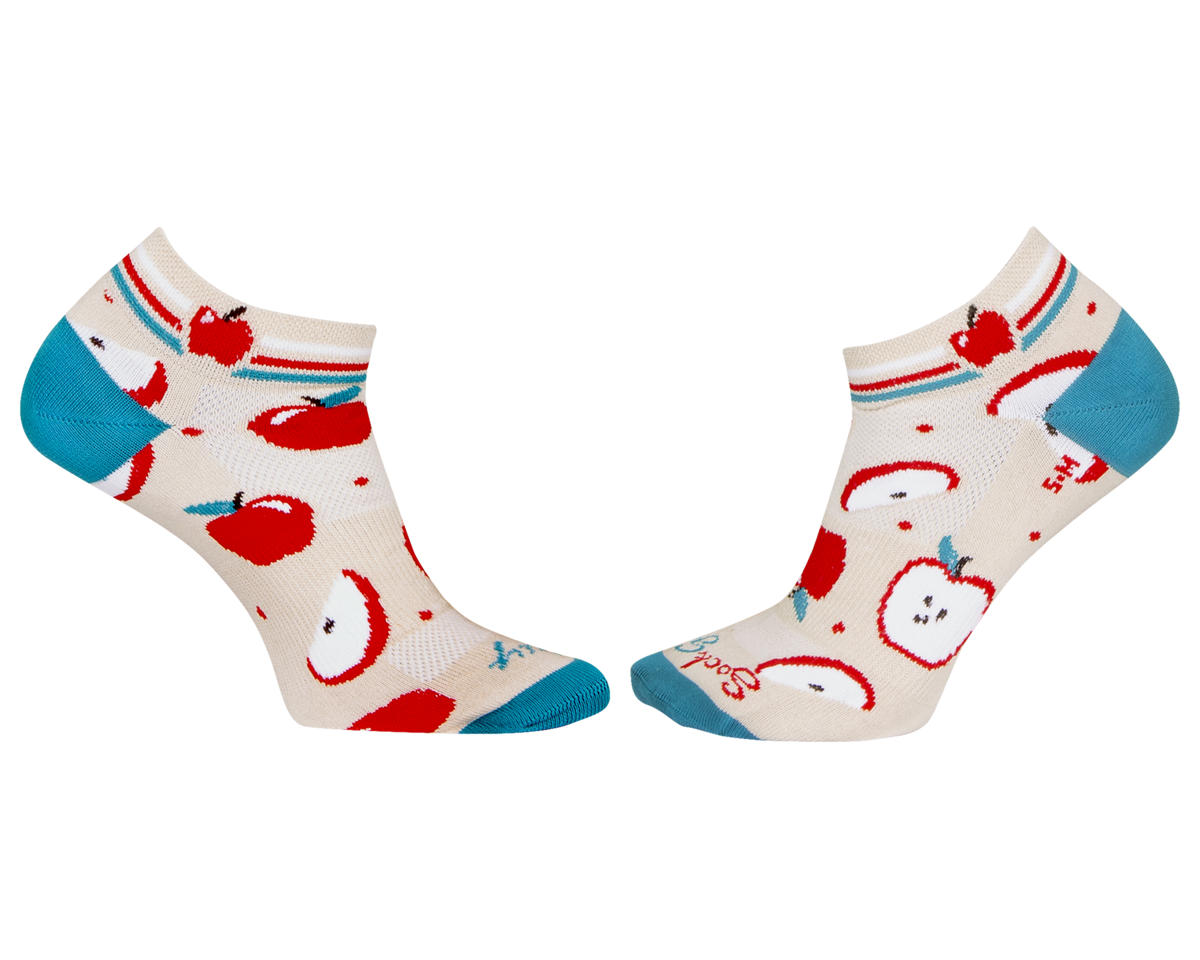 Sockguy Women’s 1″ Socks (Orchard) (S/M)