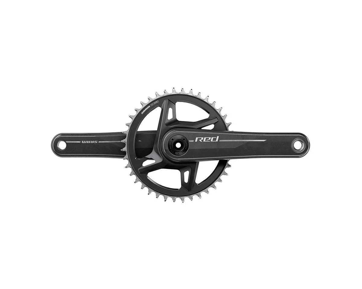 SRAM RED XPLR 1x Crankset (Natural Carbon) (12/13 Speed) (DUB Wide) (167.5mm) (42T) (E1)
