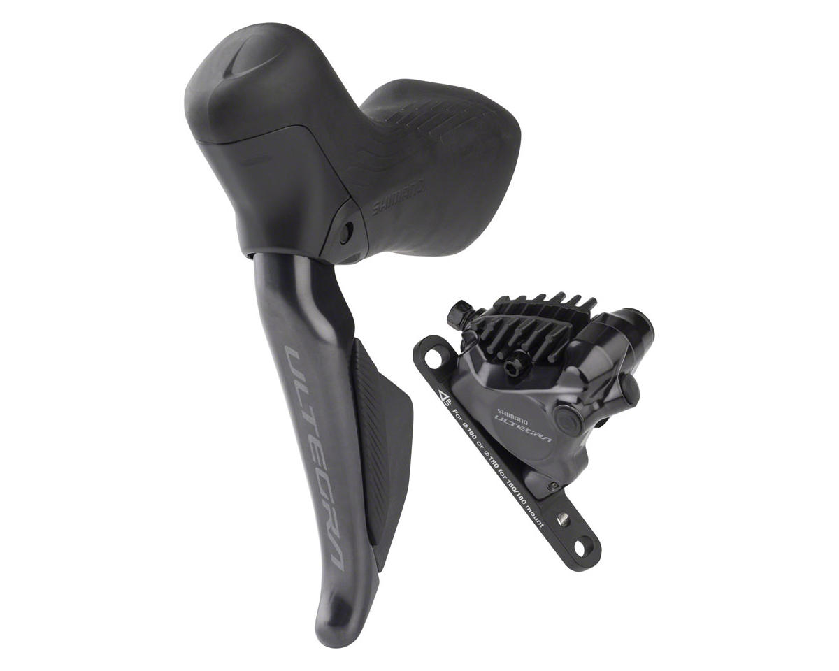 Shimano Ultegra Di2 R8170 Hydraulic Disc Brake/Shift Lever Kit (Black) (Left) (2x) (Flat Mount) (Caliper Included) (Electronic) (Wireless)