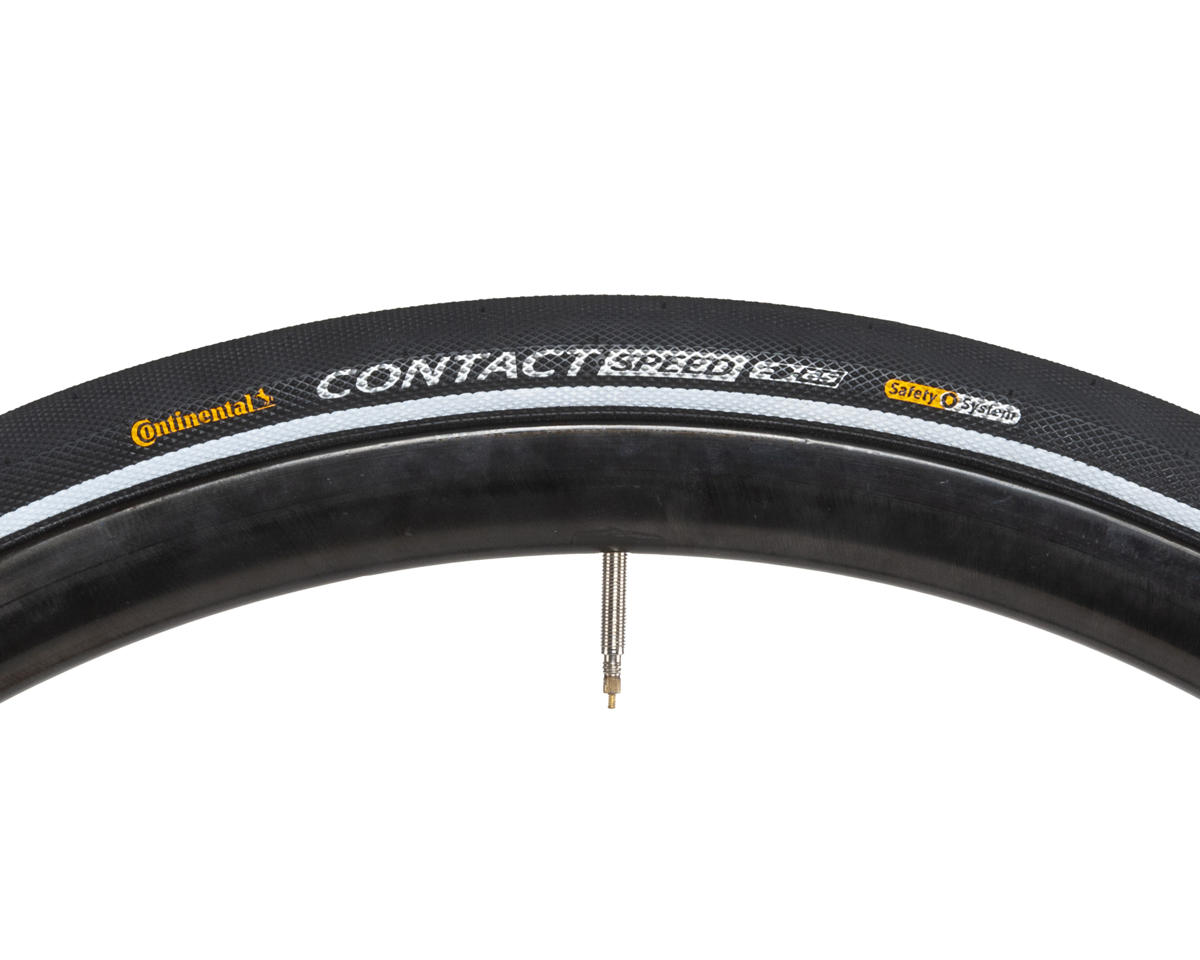 Continental Contact Speed Tire (Black/Reflex) (700c) (32mm) (Wire Bead) (SafetySystem Breaker)