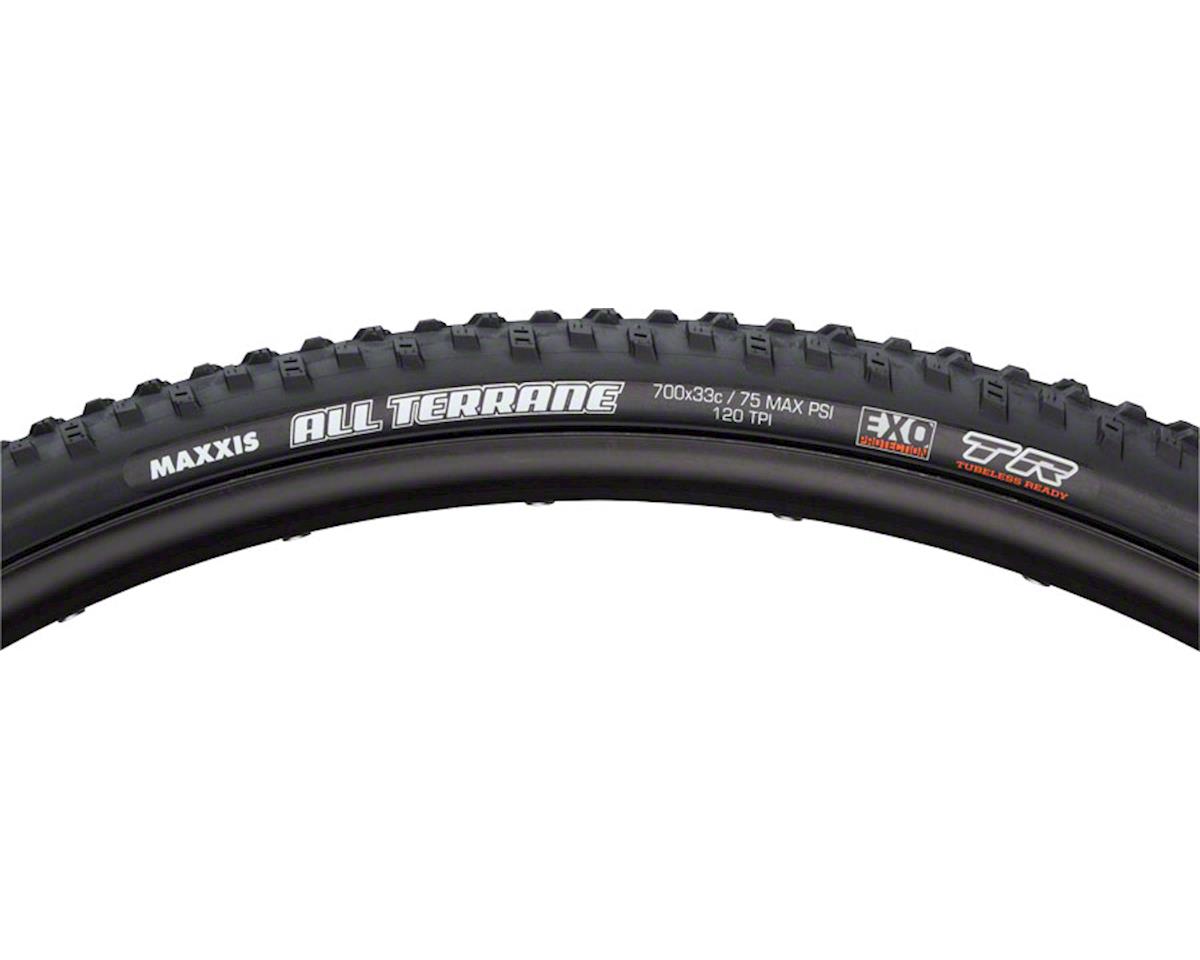 Maxxis All Terrane Tubeless Cross Tire (Black) (700c) (33mm) (Dual/EXO)