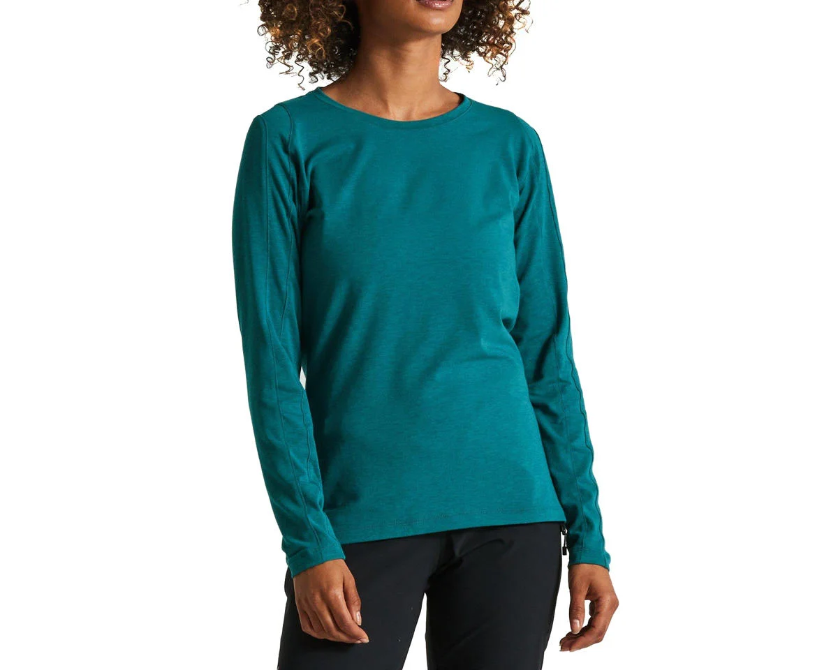 Specialized Women’s Trail Long Sleeve Jersey (Tropical Teal) (XS)
