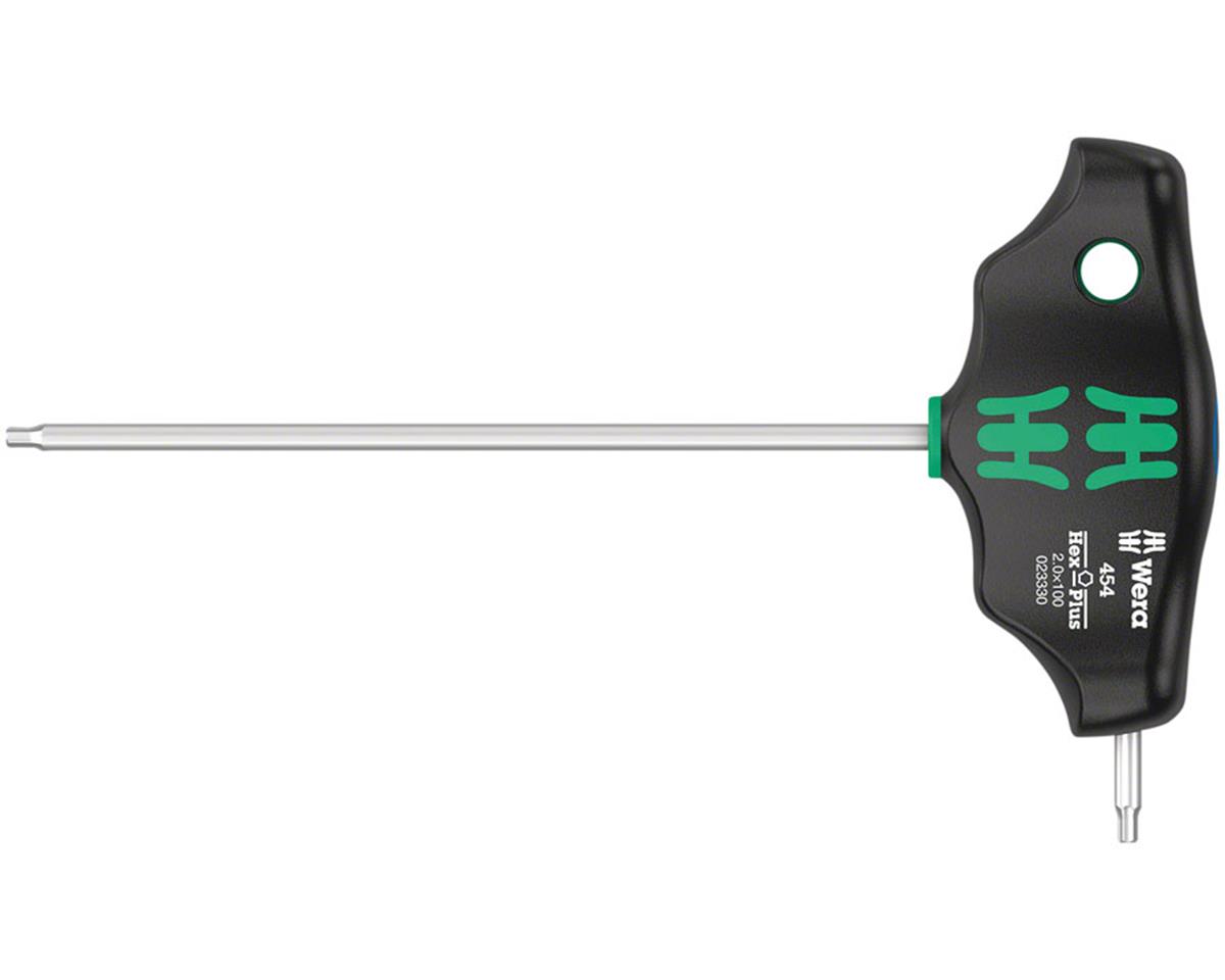 Wera 454 T-Handle Hexagon Screwdriver (Hex-Plus) (100mm) (2mm)