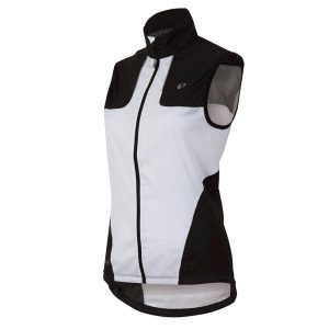 Pearl iZUMi Women’s Elite Barrier Vest (White/Black) (L)