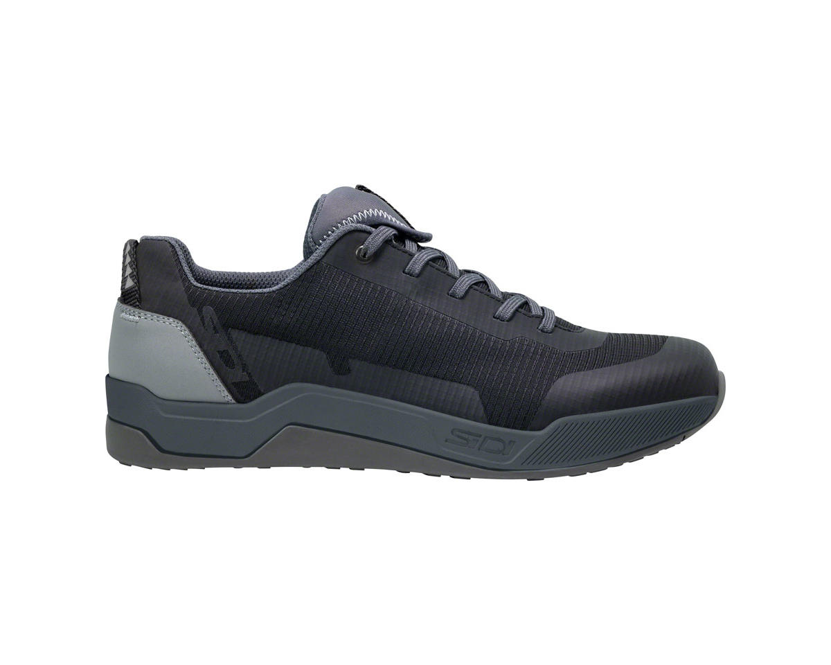 Sidi Motus GTX Flat Pedal Mountain Bike Shoes (Black/Grey) (39)