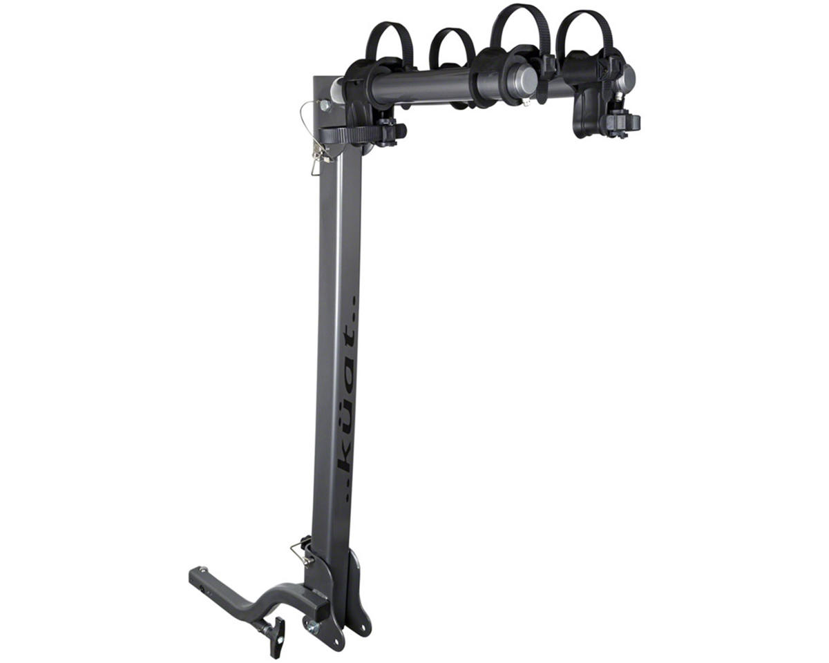 Kuat Beta Hitch Mounted Bike Rack (Grey Metallic) (2 Bikes) (1.25″ Receiver)