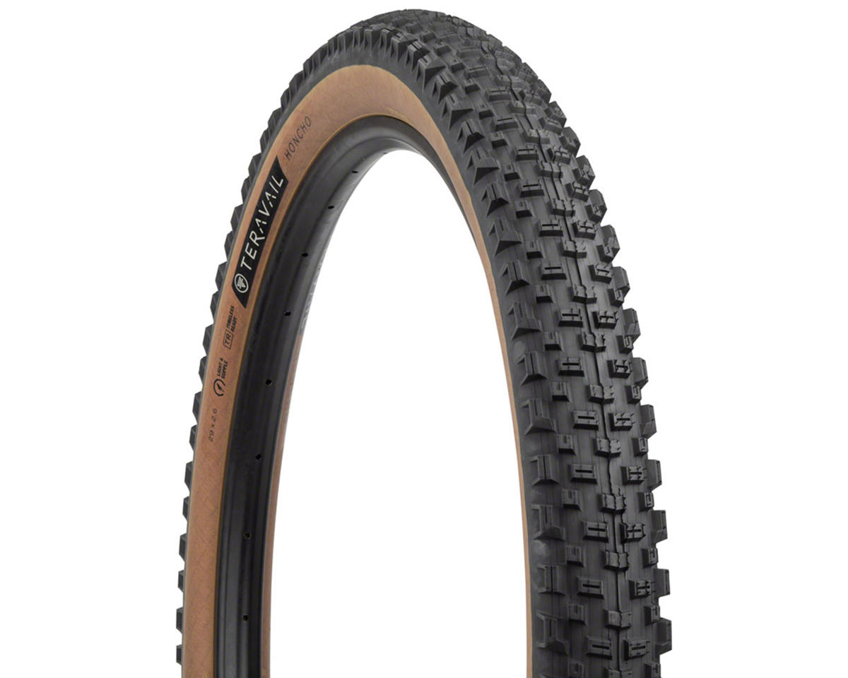 Teravail Honcho Tubeless Mountain Tire (Tan Wall) (29″) (2.6″) (Grip/Light & Supple)