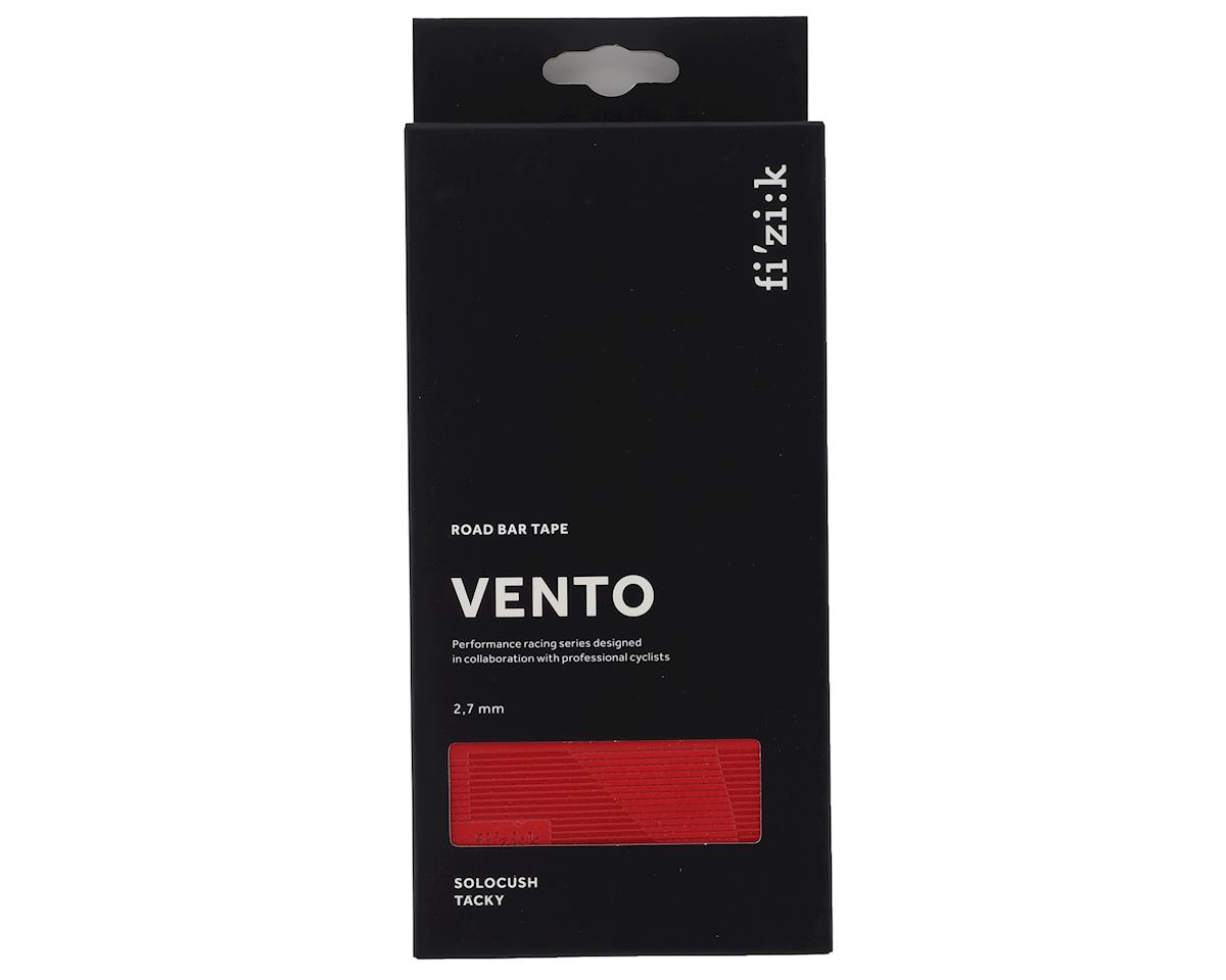fizik Vento Solocush Tacky Handlebar Tape (Red) (2.7mm Thick)