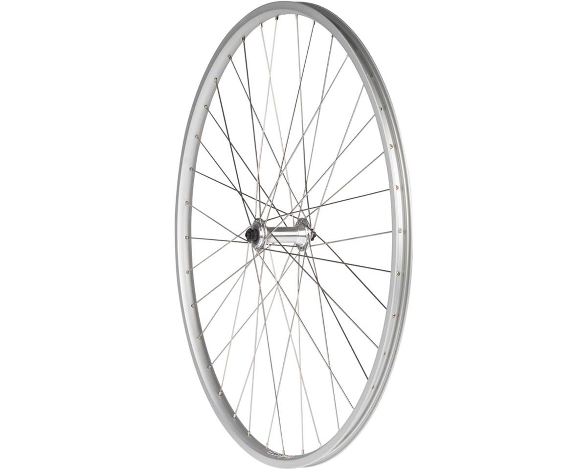 Quality Wheels Value Single Wall Series Front Wheel (27″) (QR x 100mm) (Rim Brake) (Silver) (Clincher)