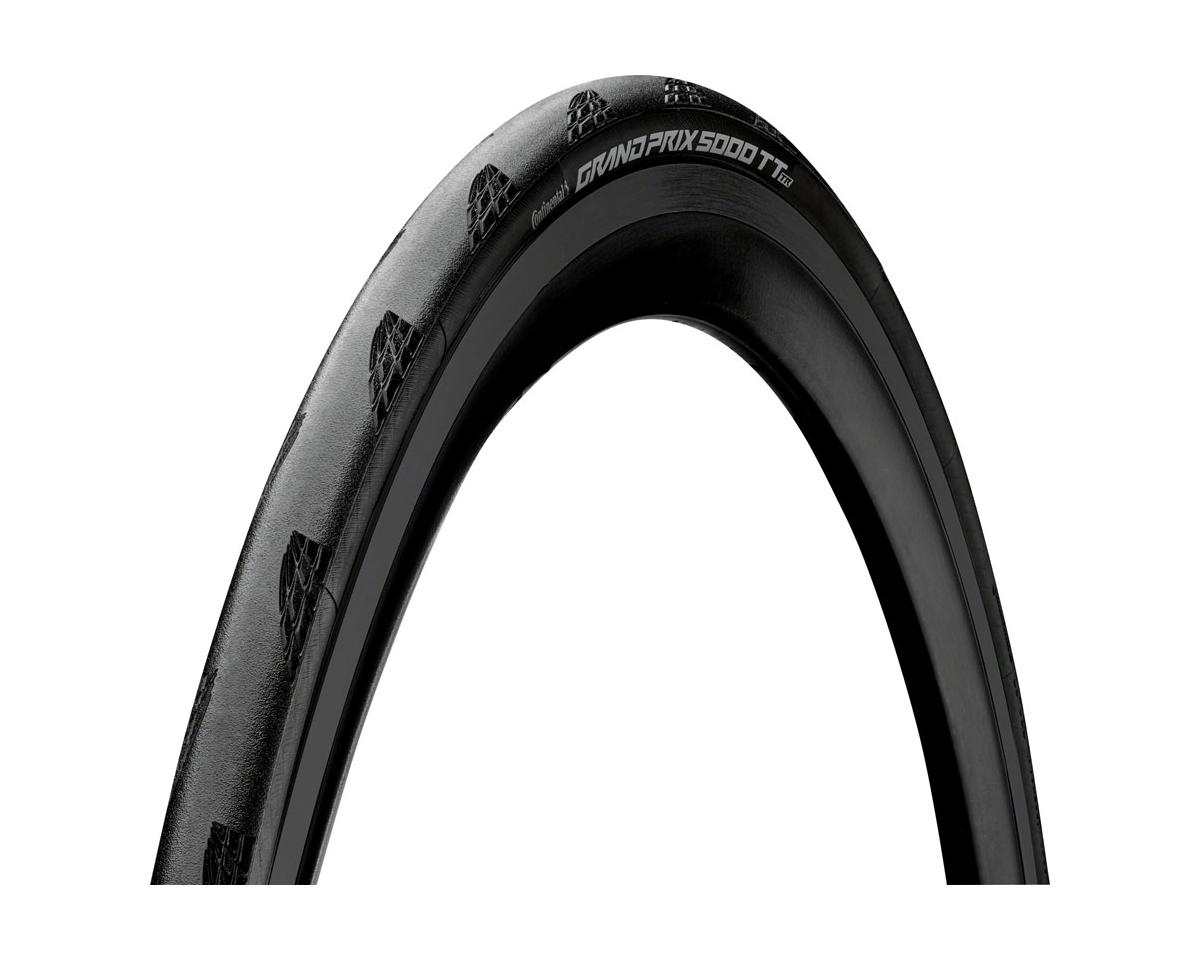 Continental Grand Prix 5000 TT TR Tire (Black) (700c) (30mm) (Folding Bead) (Black Chili)