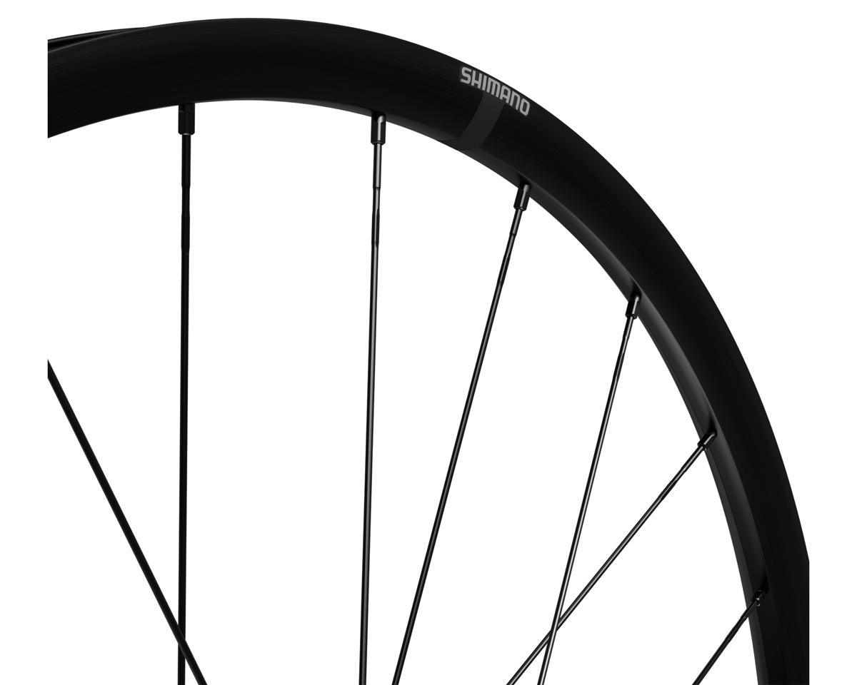 Shimano GRX WH-RX180 Alloy Gravel Wheel (Black) (Shimano Micro Spline) (Wheelset) (12x100mm, 12x142mm) (700c) (Centerlock) (Tube