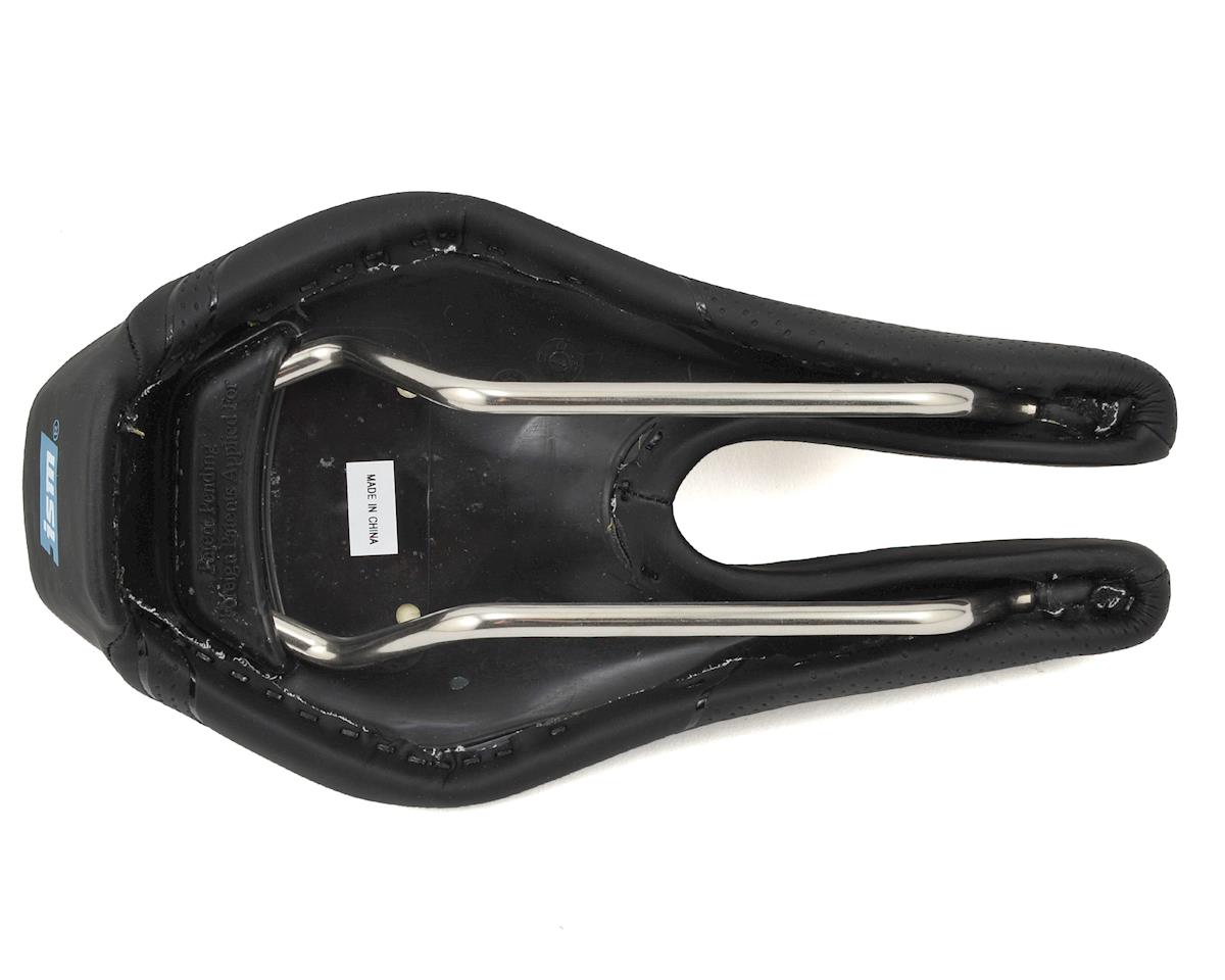ISM PS 1.0 TT Saddle (Black) (CrN/Ti Alloy Rails) (130mm)