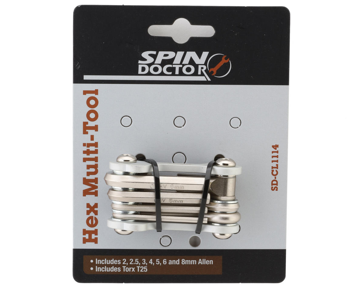Spin Doctor Hex Multi Tool (Silver)