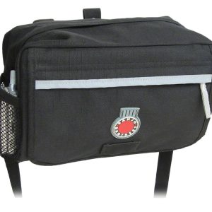Banjo Brothers Handlebar Bag (Black) (Medium) (4.5 L)