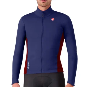 Castelli Entrata 2 Jacket (Belgian Blue/Bordeaux) (S)