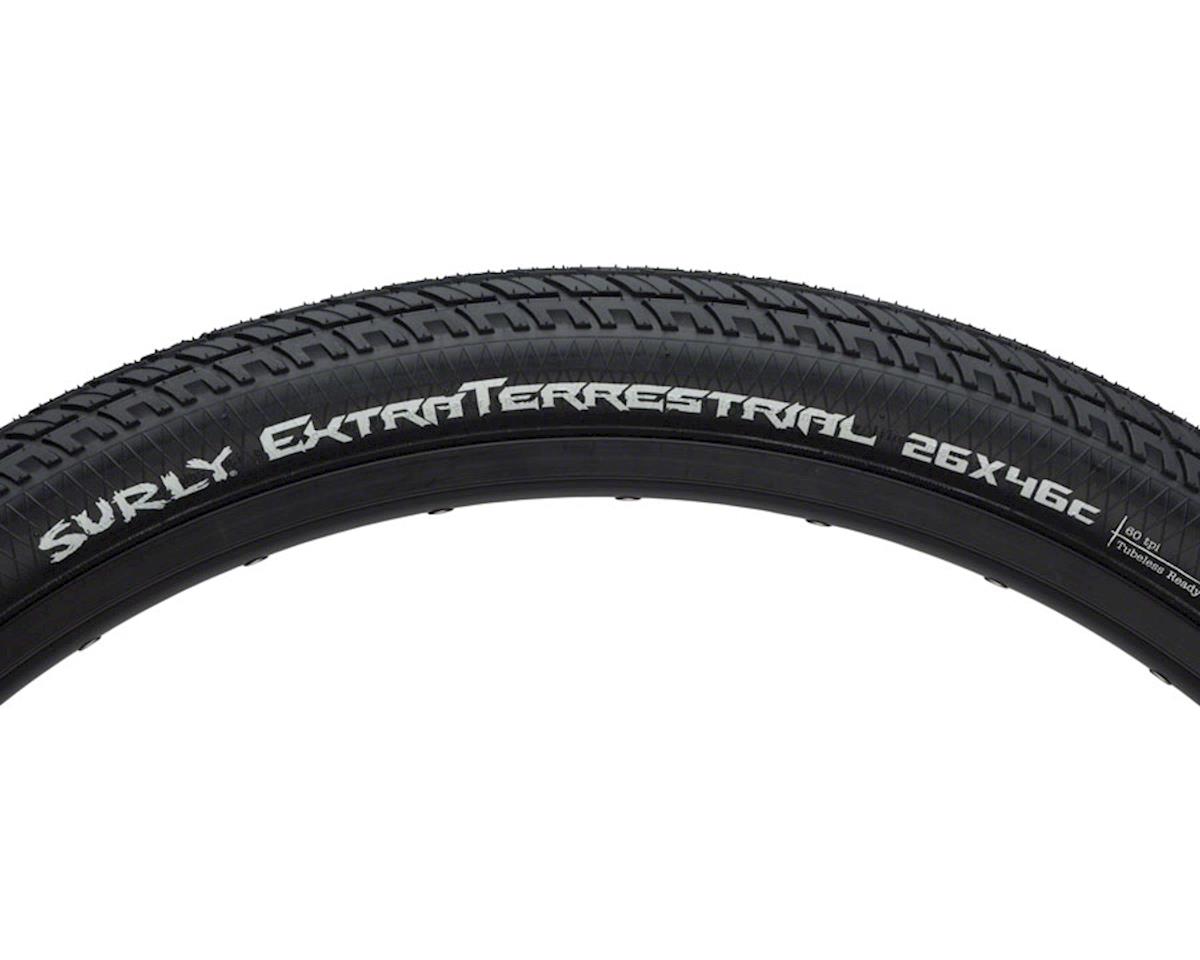 Surly ExtraTerrestrial Tubeless Touring Tire (Black) (26″) (46mm)