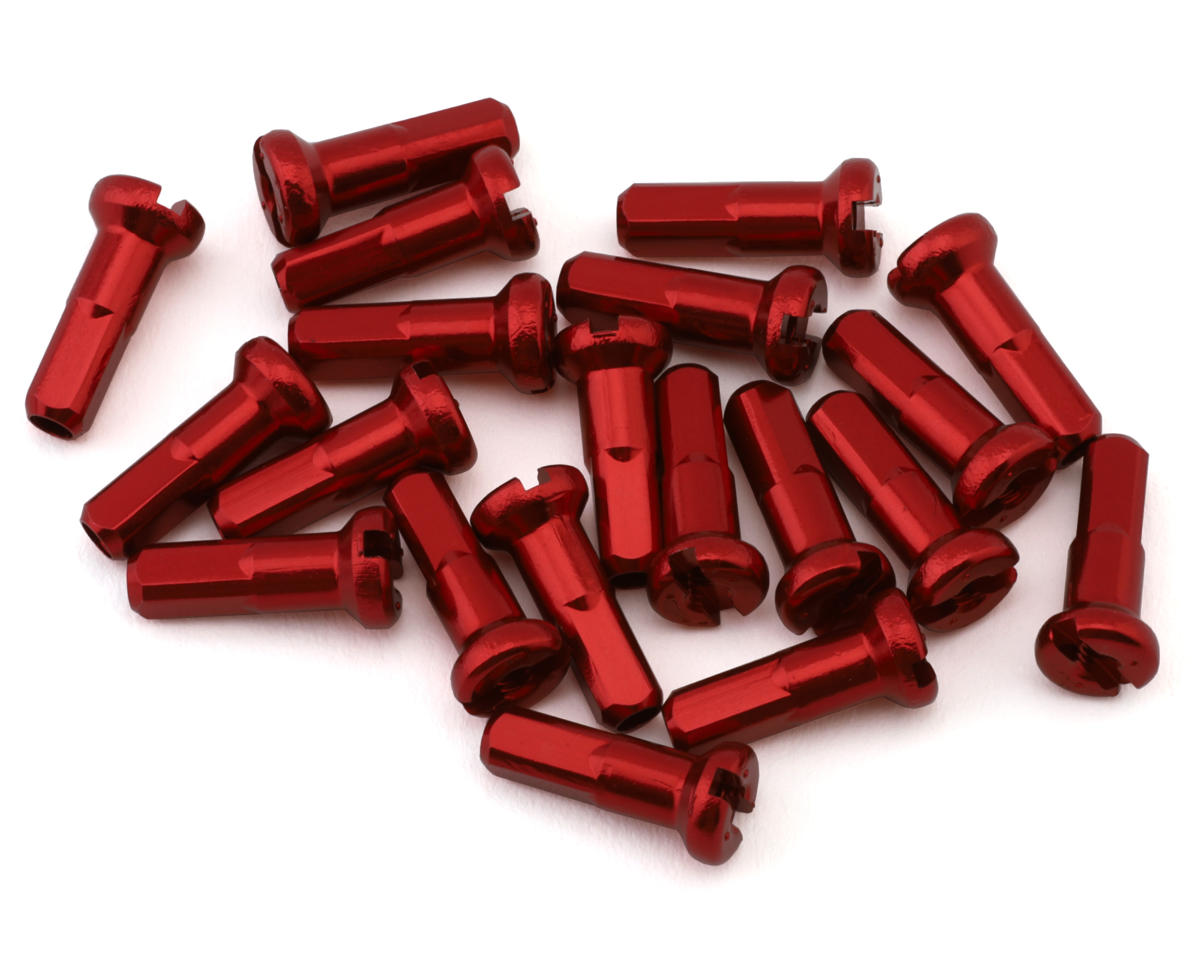 USA Brand 14g Alloy Nipples (Red) (Bag of 20)