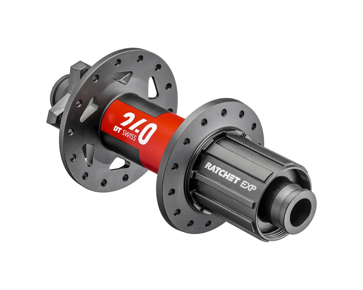 DT Swiss 240 Disc Brake Hubs (Black/Red) (6-Bolt) (Shimano HG) (Ratchet EXP) (12 x 148mm (Boost)) (28H) (J-Bend)