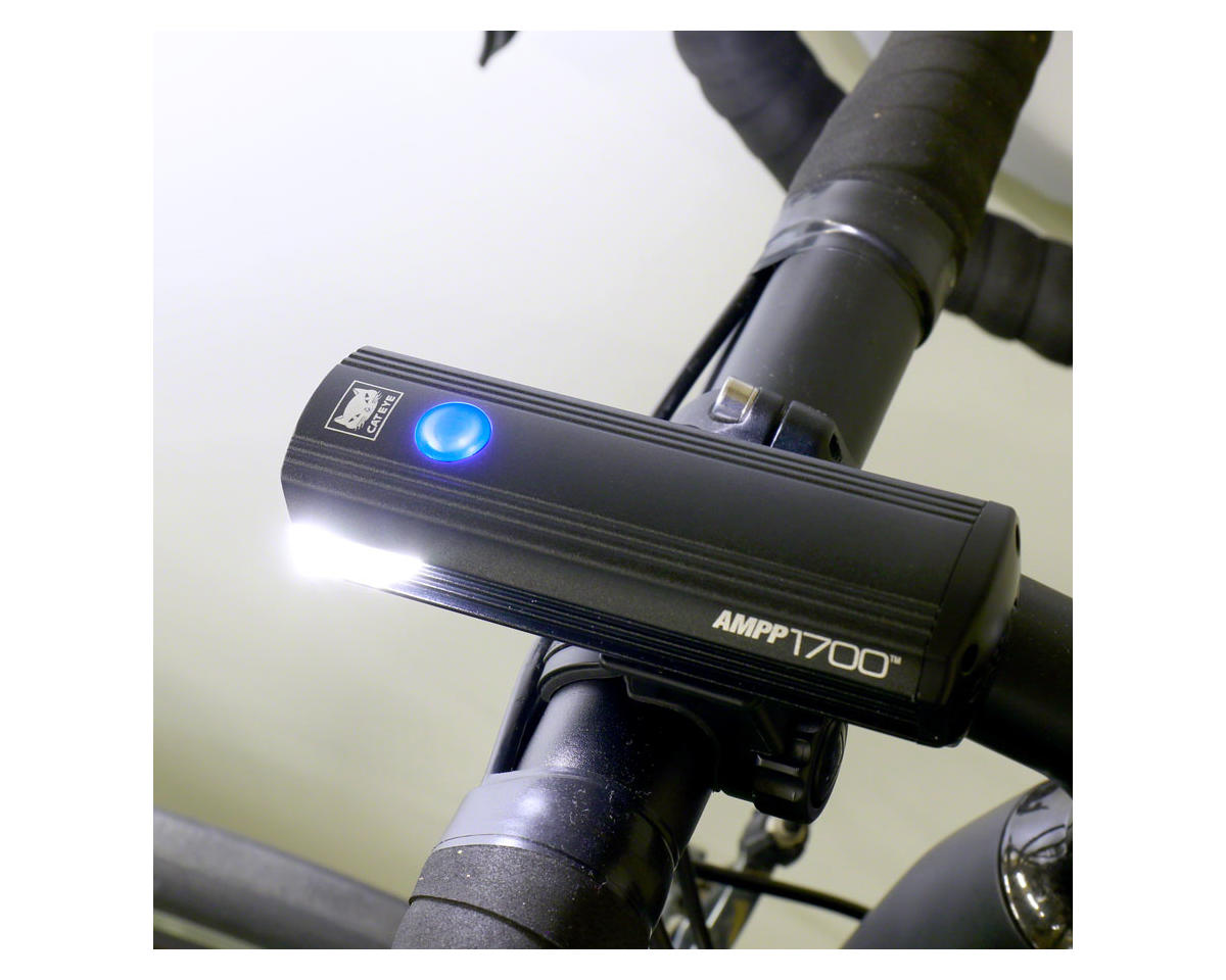 CatEye AMPP1700 Headlight (Black) (1700 Lumens) (USB Rechargeable)