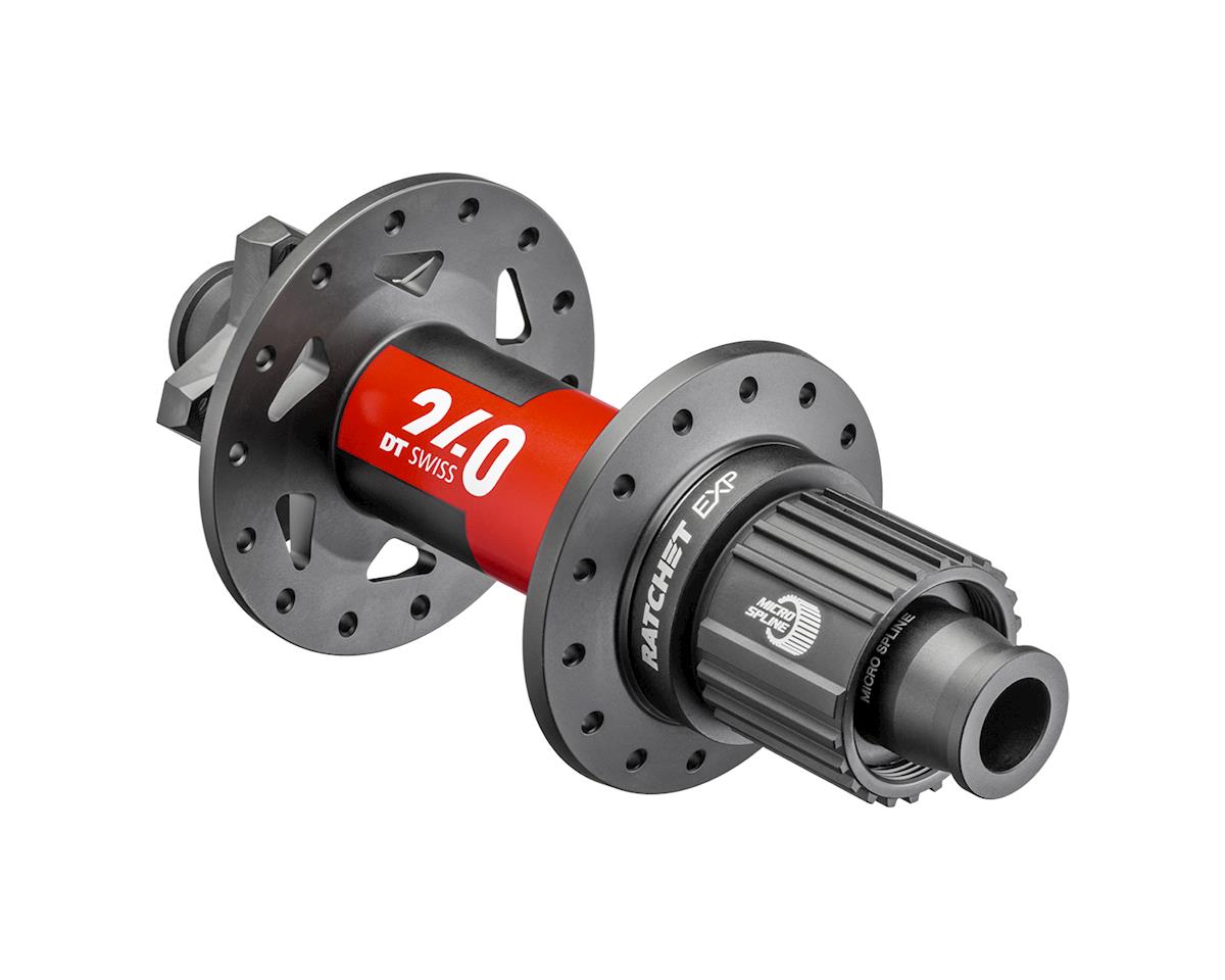 DT Swiss 240 Disc Brake Hubs (Black/Red) (6-Bolt) (Shimano Micro Spline) (Ratchet EXP) (12 x 148mm (Boost)) (28H) (J-Bend)
