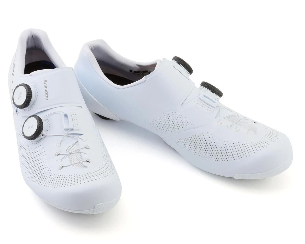 Shimano SH-RC903 S-PHYRE Road Bike Shoes (White) (40)