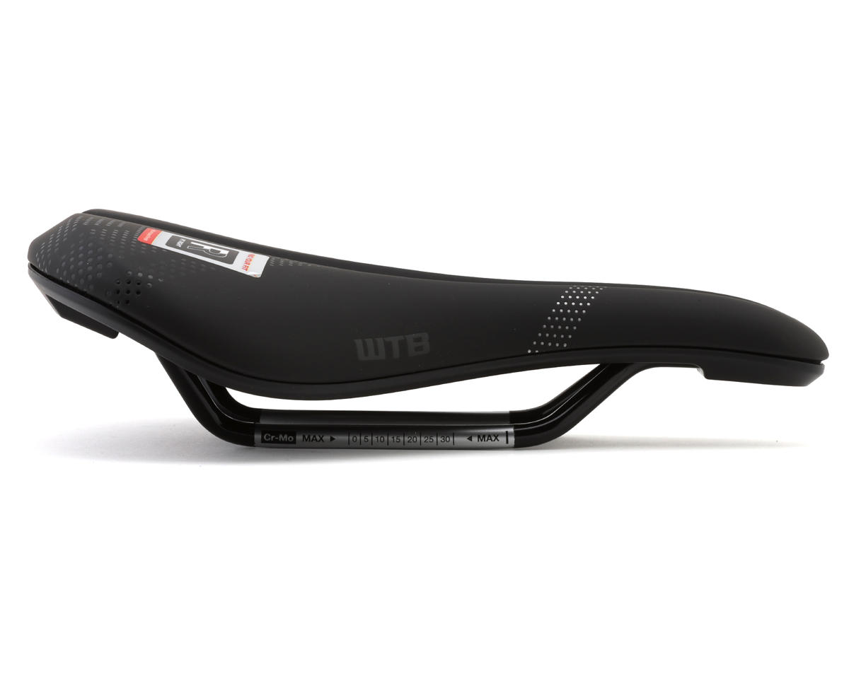 WTB Solano Fusion Form Saddle (Black) (Cromoly Rails) (Wide) (157mm)