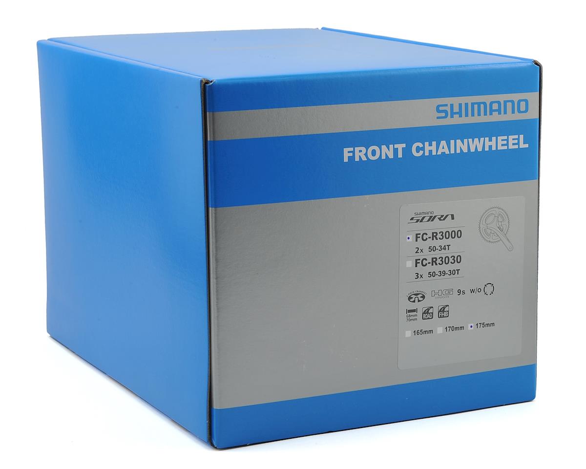 Shimano Sora R3000 Crankset (Grey) (2 x 9 Speed) (Hollowtech II) (175mm) (50/34T) (110 Asymmetric BCD)