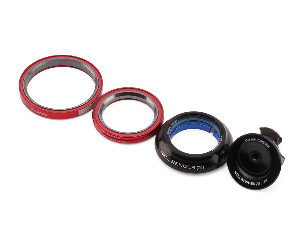 Cane Creek Hellbender 70 Lite Headset (Black) (IS42/28.6) (IS49.5/40.5)