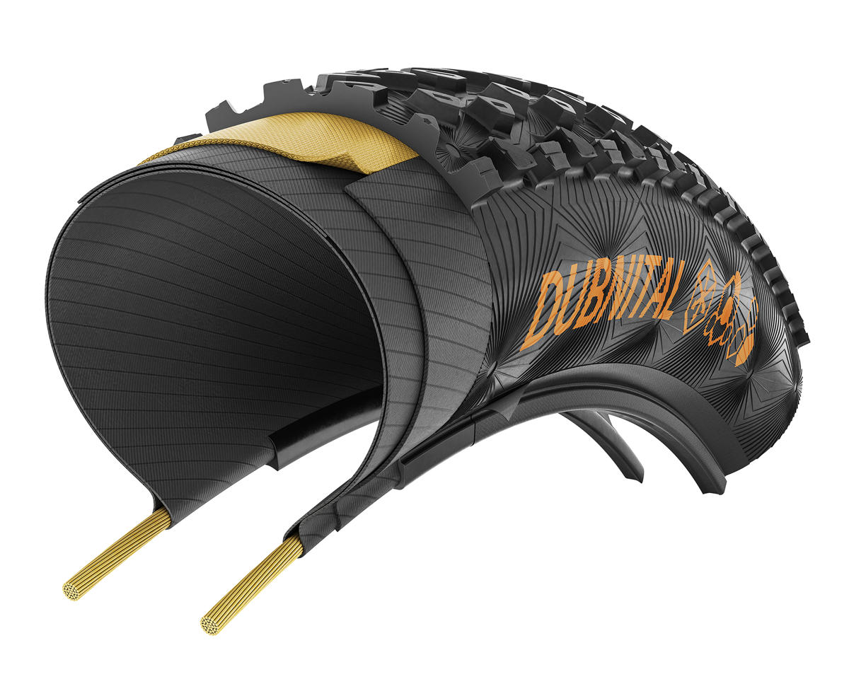 Continental Dubnital Tubeless Mountain Tire (29″) (2.0″) (Rapid/Race) (Black)