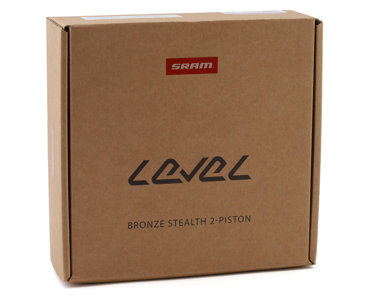 SRAM Level Bronze Stealth 2-Piston Disc Brake (Grey) (Post Mount) (Left) (Caliper Included)