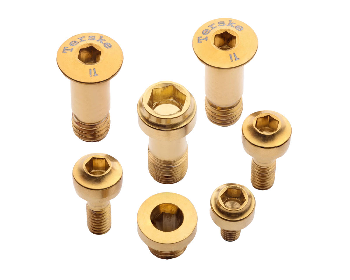 Terske Rear Derailleur Bolt Kit (Gold) (SRAM Transmission XX/X0)
