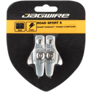 Jagwire Road Sport S Brake Pads (Silver) (For Shimano/SRAM) (1 Pair)