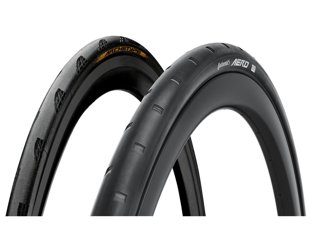 Continental Road Race Tire Bundle (Aero 111 + Archetype) (29mm Front/30mm Rear)