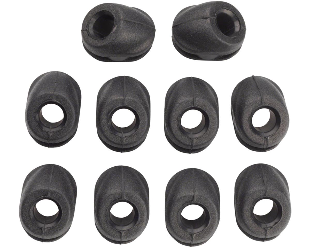 Jagwire Frame Plug Refill Bag (Fits 4mm Housing w/Angled Entry & 8.0mm Round Frame Port) (Bag of 10 Plugs)