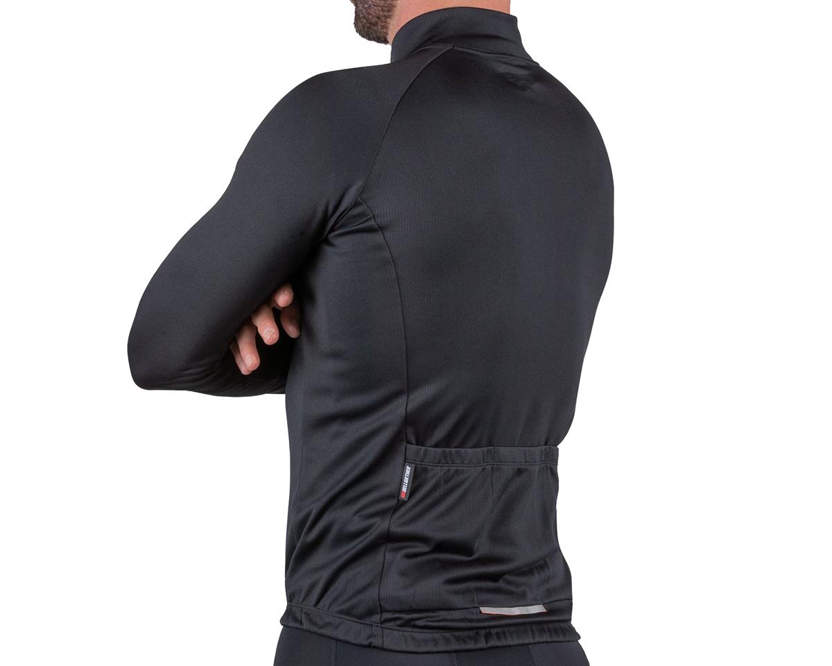 Bellwether Men’s Draft Long Sleeve Jersey (Black) (M)