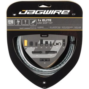 Jagwire 1x Elite Link Shift Cable Kit (Grey) (For SRAM/Shimano) (w/Polished Ultra-Slick Cable)