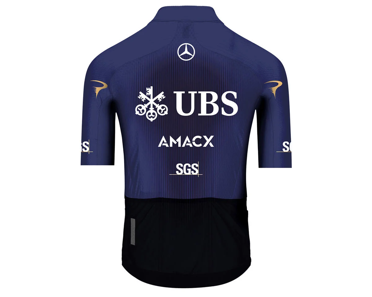 Q36.5 Gregarius Clima Pinarello-Q36.5 Pro Cycling Team Edition Jersey (Blue) (L)
