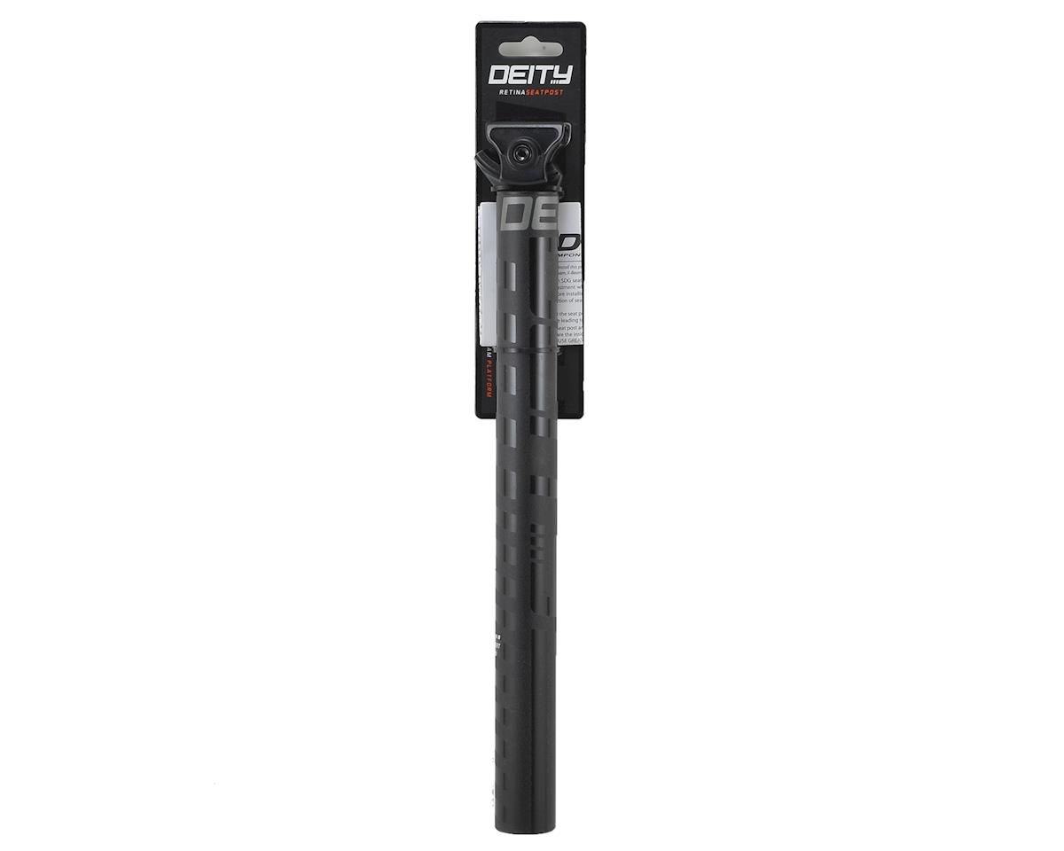 Deity Retina I-Beam Seatpost (Black) (31.6mm) (350mm) (0mm Offset)