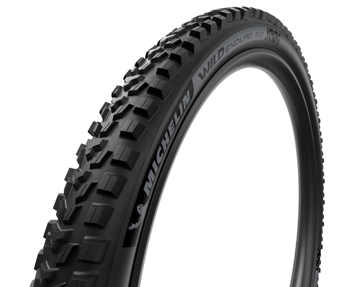 Michelin Wild Enduro Rear Racing Mountain Tire (Black) (Tubeless) (29″) (2.4″) (DARK Logo)