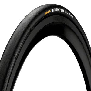 Continental Sprinter Tubular Tire (Black) (700c) (25mm) (BlackChili)