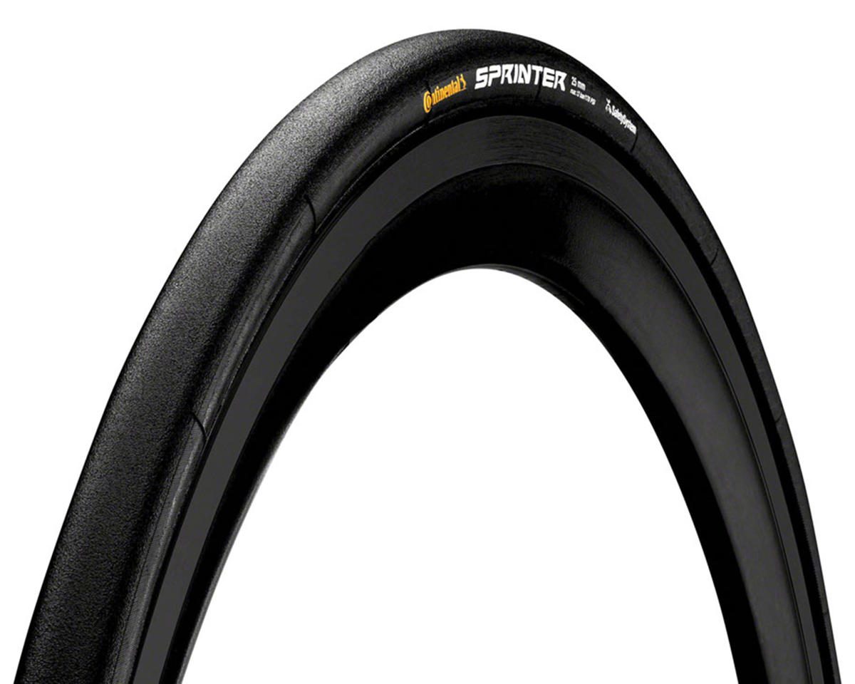 Continental Sprinter Tubular Tire (Black) (700c) (25mm) (BlackChili)