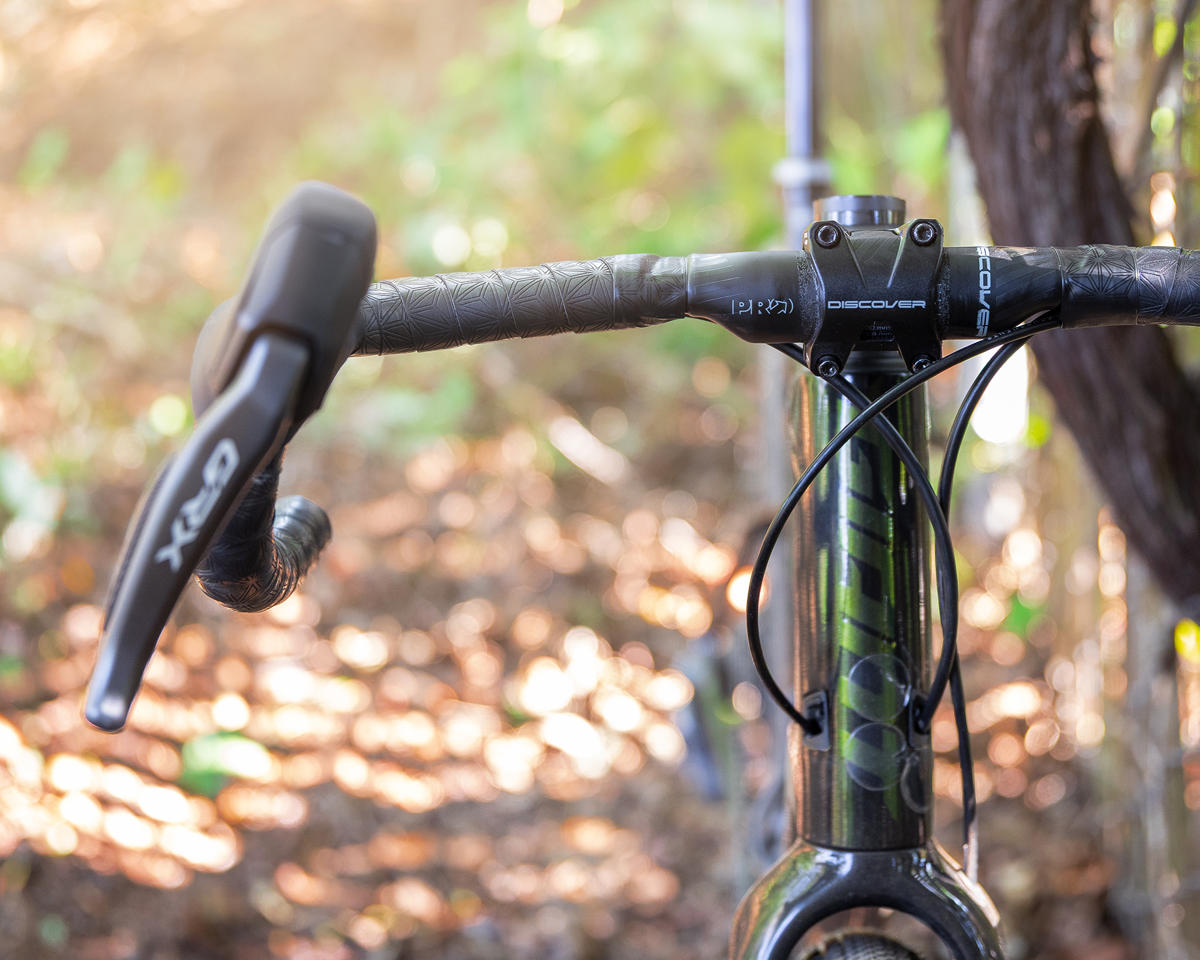 PRO Discover Aero Carbon Gravel Handlebar (Black) (31.8mm) (Carbon) (42cm) (12° Flare)