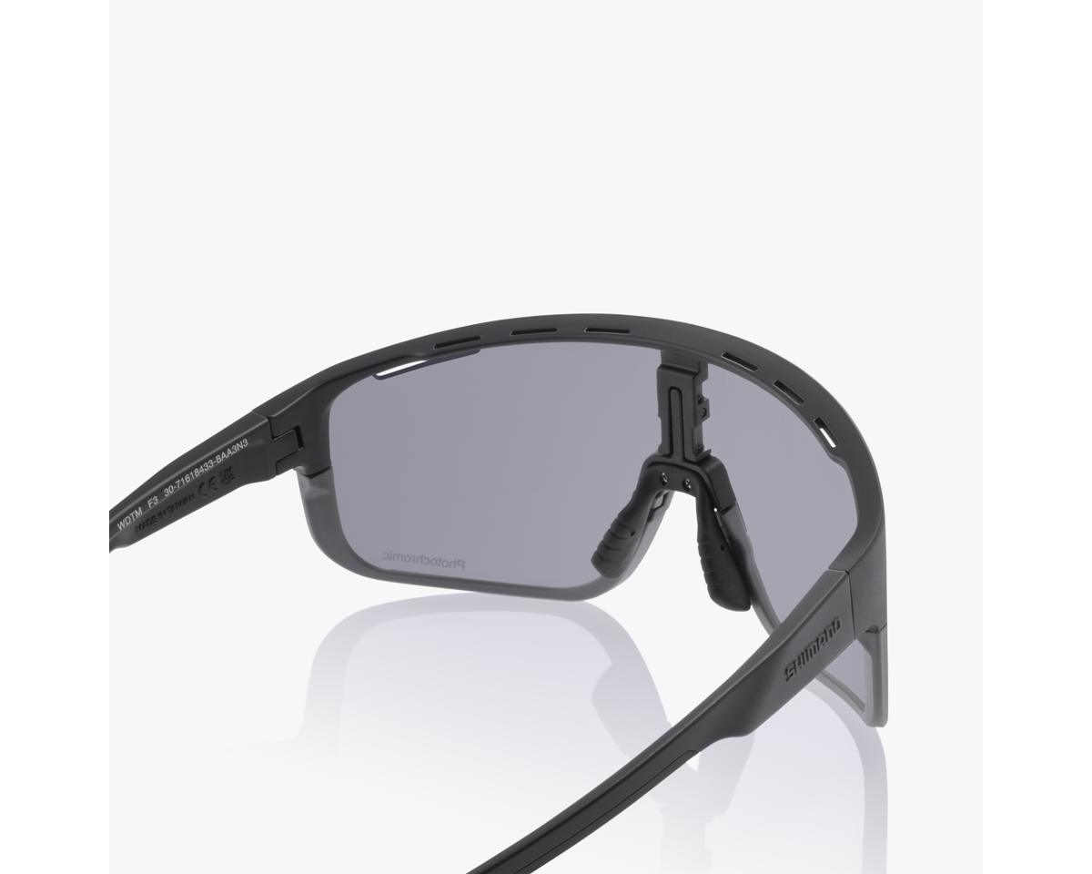 Shimano Pulsar CE-PLSR3 Sunglasses (Matte Black) (Photochromic Grey)