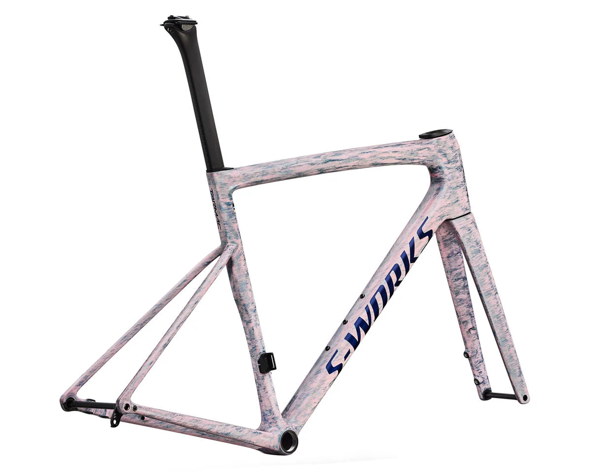 Specialized S-Works Tarmac SL8 Frameset (Gloss Dolomite Metallic/Blue Majesty) (58cm)